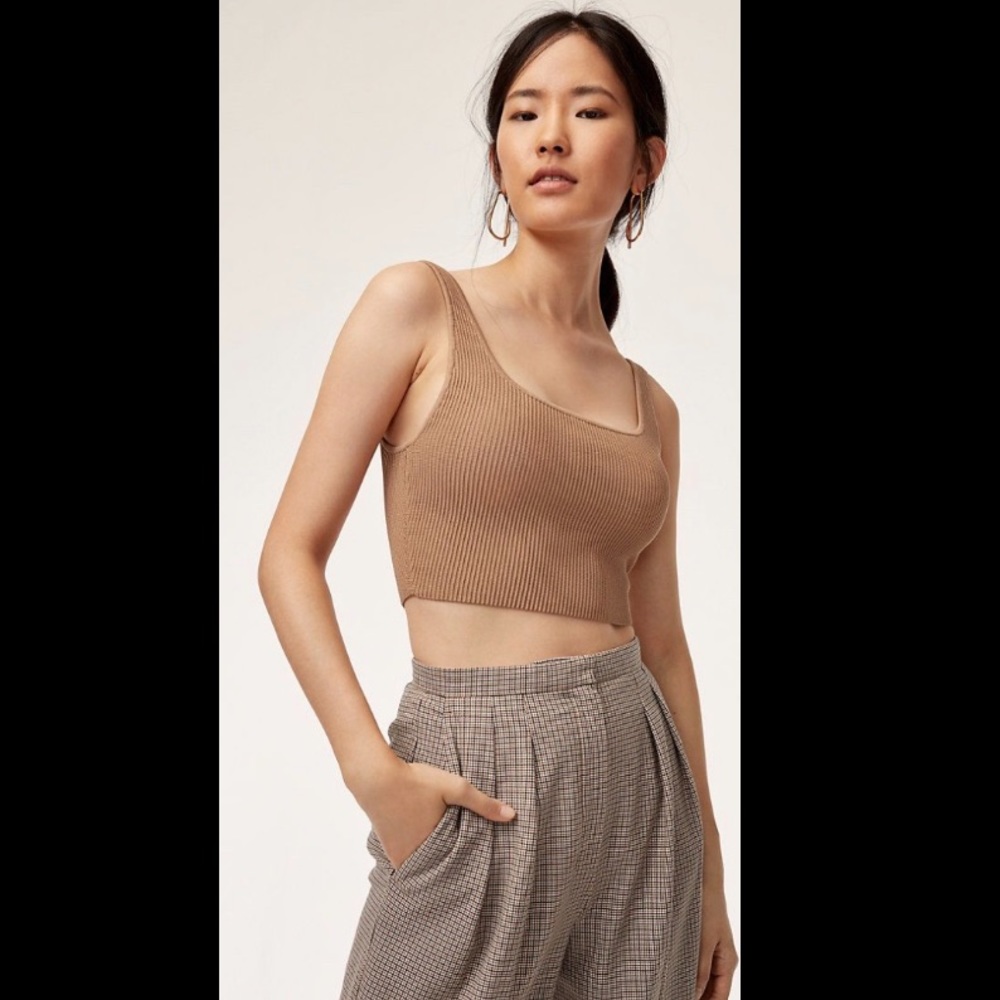 Aritzia Sculpt Knit Tank